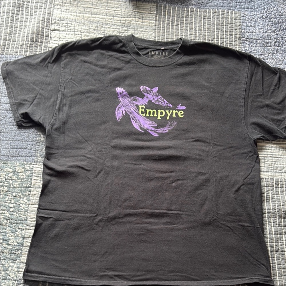 Empyre Black and Purple Short Sleeve Tee